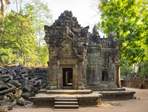 Ta Prohm temple (Rajavihara), Angkor, UNESCO World Heritage Site, Siem Reap Province