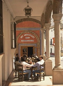 Bars Prints: Taberna in the old town, Ronda, Andalucia, Spain, Europe