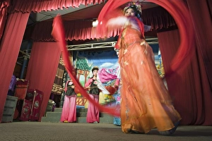 Costumes Prints: Taiwanese Chinese Opera, Georgetown, Penang, Malaysia, Southeast Asia, Asia