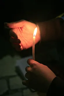 Lombardy Prints: Taize brotherhood prayer, Milan, Lombardy, Italy, Europe