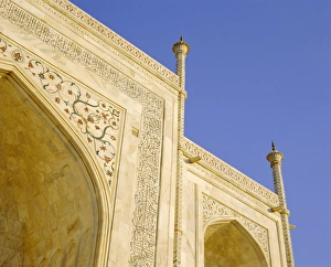 Detail of the Taj Mahal