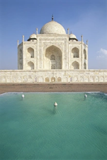 The Taj Mahal across pond