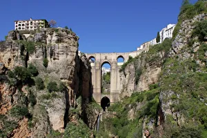 Tajo Gorge and New Bridge, Ronda, Malaga Province, Andalucia, Spain, Europe