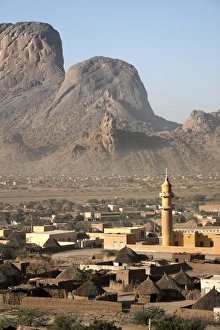 The Taka Mountains and the town of Kassala