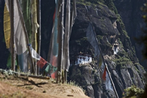 Taktshang Goemba (Tigers Nest) Monastery, Paro, Bhutan, Asia