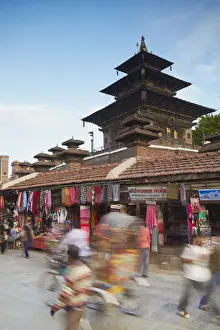 Religious Complex Prints: Taleju Temple, Durbar Square, UNESCO World Heritage Site, Kathmandu, Nepal, Asia