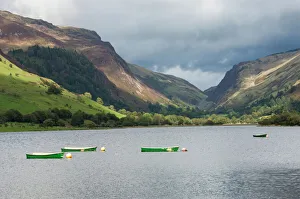 Traditionally Welsh Prints: Tall-y-Llyn Lake, Gwynedd, Wales, United Kingdom, Europe