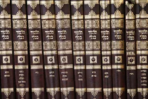Books Prints: Talmud, Montrouge, Hauts de Seine, France, Europe