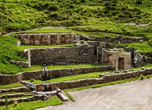 Inca Prints: Tambomachay Ruins, Cusco Region, Peru, South America