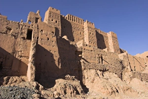 Pottery Prints: Tamnougalt Kasbah, Draa Valley, Ouarzazate, Morocco, North Africa, Africa