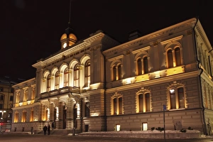 Finland Prints: Tampere Town Hall, neo-renaissance style