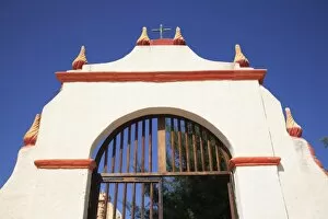 Tancoyol Mission, UNESCO World Heritage Site, one of five Sierra Gorda missions designed by Franciscan Fray Junipero