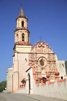 Images Dated 30th March 2009: Tancoyol Mission, UNESCO World Heritage Site (designed by Franciscan Fray Junipero Serra)