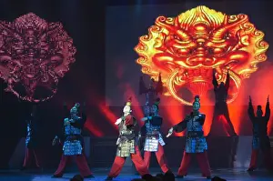 Theatre Prints: Tang Dynasty dance dating from between 618 and 907AD and Music Show at the Sunshine Grand Theatre