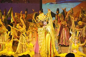 Tang Dynasty dance dating from between 618 and 907AD and Music Show at the Sunshine Grand Theatre