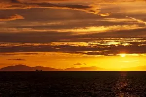 Dramatic Skies Collection: Tanker in the Little Minch