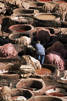 Tanneries, Fez