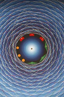 Images Dated 25th July 2007: Tantric cosmic eye, Kathmandu, Nepal, Asia