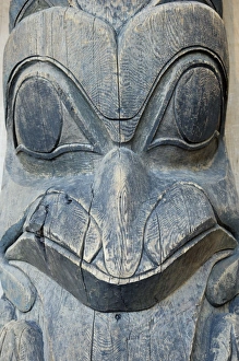 Images Dated 29th June 2007: Tanu House post, Canadian Museum of Civilization, Gatineau, Quebec Province