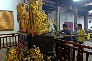 Taoism Prints: Taoist temple dedicated to Kuang Kung, war god, dating from the Ming dynasty