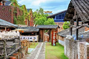 Skills Prints: Taoyang Alley, Jingdezhen (porcelain capital of China), Jiangxi Province, China