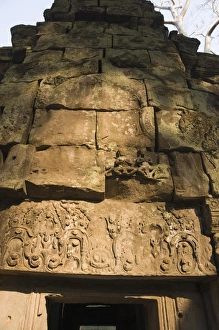 Taprohm Kei temple, Angkor Thom, Angkor, UNESCO World Heritage Site, Siem Reap