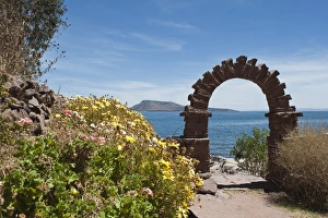 Images Dated 14th October 2009: Taquile Island, Lake Titicaca, Peru, South America