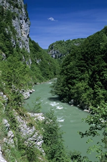 Montenegro Prints: Tara Canyon and Tara River, Tramontana, Montenegro, Europe