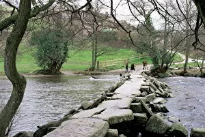 Somerset Collection: Tarr Steps, Exmoor National Park, Somerset, England, United Kingdom, Europe