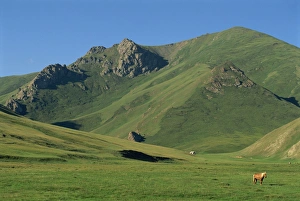 Kyrgyzstan Prints: Tash Rabat At Bashi Range, Tien Shan, south of Naryn, Kyrgyzstan, Central Asia, Asia