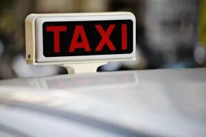 Taxi, Milan, Lombardy, Italy, Europe