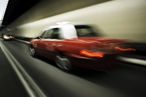 Images Dated 8th April 2007: Taxi, Nathan Road, Hong Kong, China, Asia