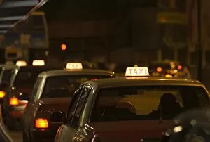 Taxi rank, Kowloon, Hong Kong, China, As ia