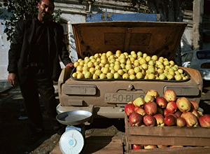 Small Business Prints: Taza Bazaar, Baku, Azerbaijan, Central Asia, Asia