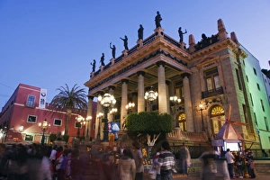 Guanajuato Prints: Teatro Juarez, Guanajuato, Guanajuato state, Mexico, North America
