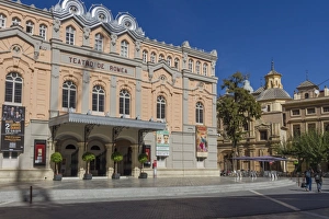 Murcia Prints: Teatro de Romea, Murcia, Spain, Europe