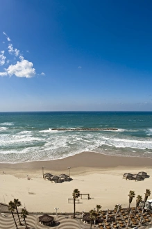 Images Dated 16th February 2009: Tel Aviv beach, Israel, Middle East