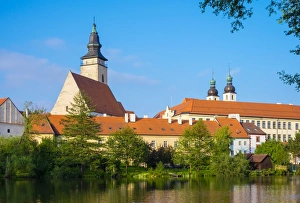 Czech Culture Prints: Telc, Vysocina Region, Czech Republic, Europe