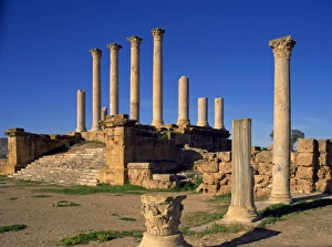 Capitol Prints: The Tell, Thuburbo Maius, the Roman capitol dating from c