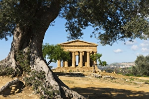 Images Dated 9th March 2008: Tempio di Concordia (Concord), Valle dei Templi, UNESCO World Heritage Site