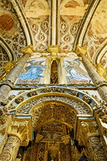 Templar Abbey, Convento de Cristo, UNESCO World Heritage Site, Tomar, Santarem District