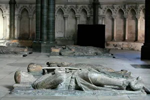 Tomb Prints: Templars church, London, England, United Kingdom, Europe
