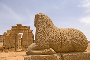 Images Dated 16th September 2005: Temple of Amon, Old Temple of Naga, The Kingdom of Meroe, Sudan, Africa
