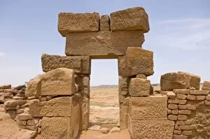 Images Dated 16th September 2005: Temple of Amon, Old Temple of Naga, The Kingdom of Meroe, Sudan, Africa