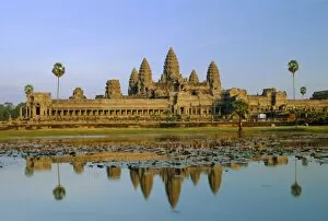 Cambodia Gallery: The temple of Angkor Wat, Angkor, Siem Reap, Cambodia