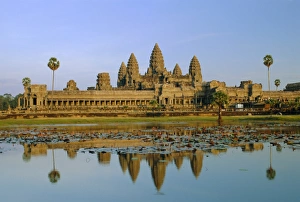 Cambodia Gallery: The temple of Angkor Wat, Angkor, Siem Reap, Cambodia
