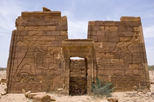 Nubian Prints: Temple of Apademak (the lion-god), erected in the 1st century AD by King Natekamani