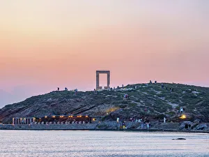 Chora Prints: Temple of Apollo at dusk, Chora