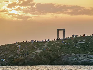 Chora Prints: Temple of Apollo at sunset, Chora
