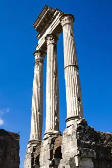 Support Prints: Temple of Castor and Pollux, Tempio dei Dioscuri (Dioskouri), Roman Forum